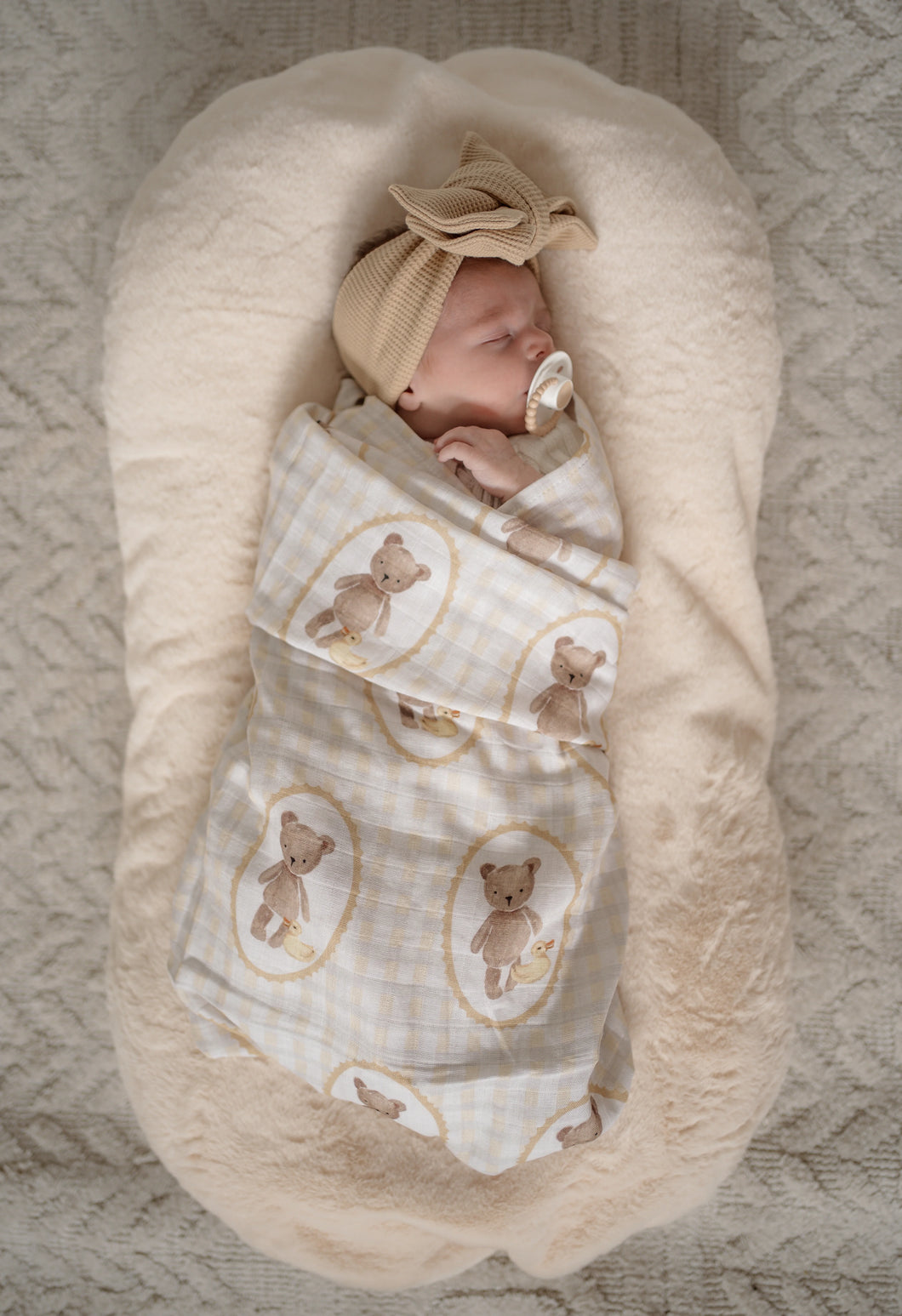 Ted & Duck Swaddle