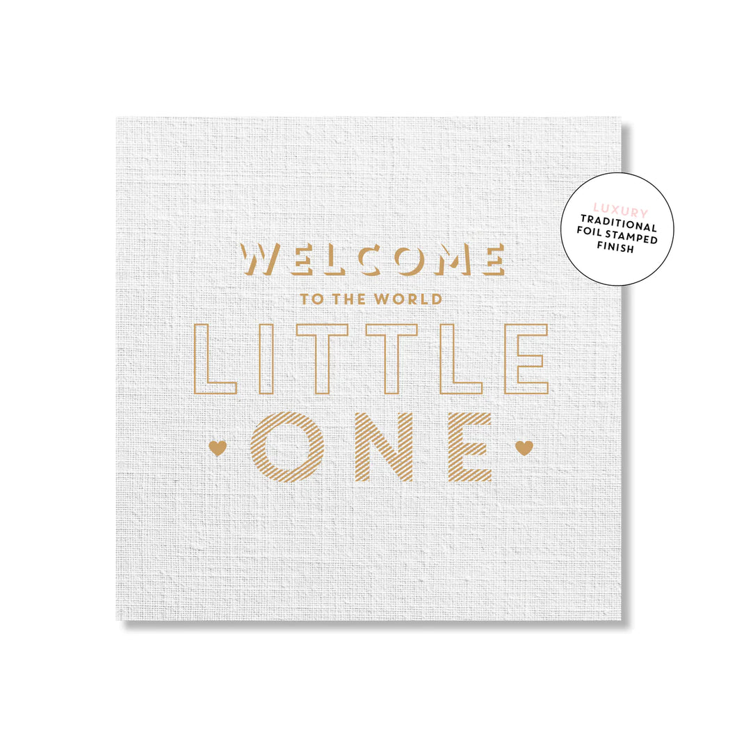 Welcome To The World - Mini Card