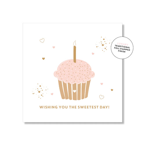 Cupcake Sparkles - Mini Card